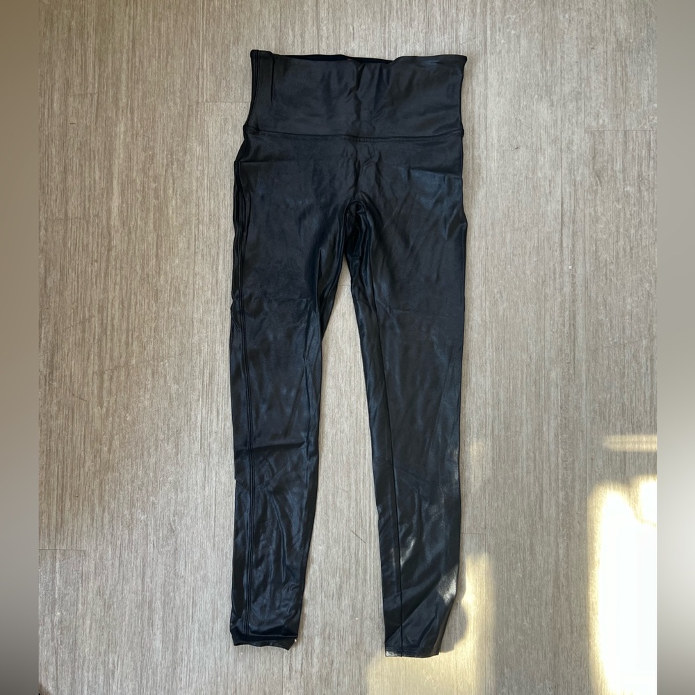 Spanx faux leather leggings